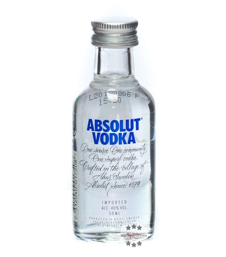 Absolut vodka mini vol - absolut,