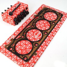 ELRING Dichtung Zylinderkopf + Schrauben für AUDI A2 SEAT Leon VW Golf 4 1.6