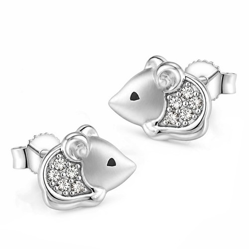 Clever schmuck maus ohrring - schmuck,
