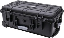 HMF Outdoor-Trolley Fotokoffer mit Rasterschaumstoff Aufbewahrungskoffer Koffer