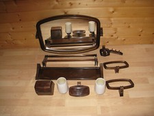 Bad Ausstattung  in Braun Konvolut