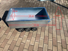 Tridem Anhänger für Trettraktor, Fendt ,John Deere, MB Trac
