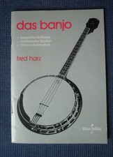 das Banjo - Fred Harz -  mit Grifftabellen, Noten