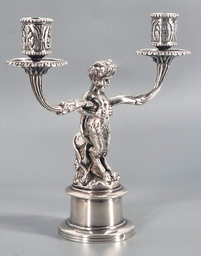 Satyr kandelaber jugendstil - satyr,