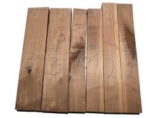 2x Walnussholz Nussbaumholz 70x10cm x 47-49mm #2