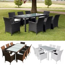 Garten Essgruppe mit Auflagen