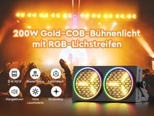 1-10X COB LED Par Retro Flash