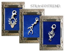 CHARM ANHÄNGER HIRSCH GEWEIH