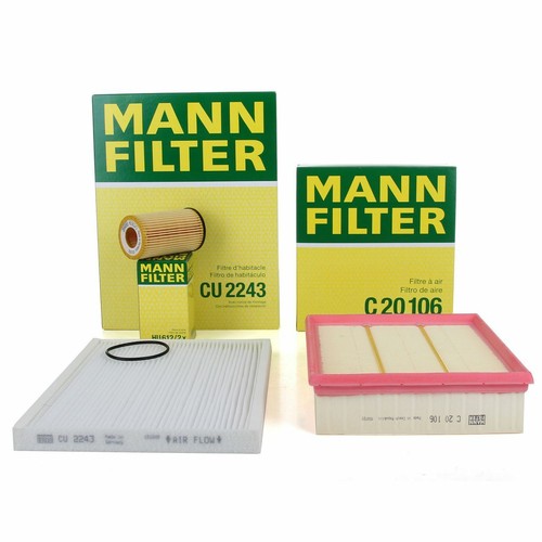 Mann filterset für opel - mann,