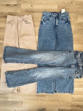 3 Mädchen Jeans-Hosen, blau