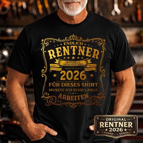 Rente geschenk mann rentner - mann,