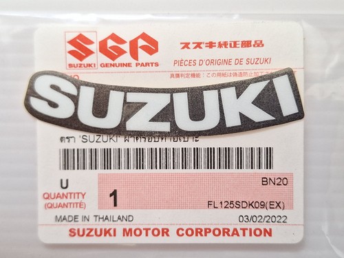 Original suzuki schriftzug - original, schriftzug-mat
