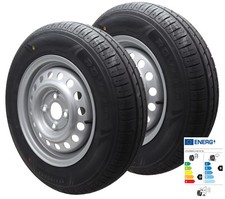 2x Komplettrad 155/80R13 84N