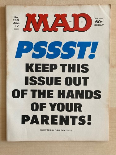 Mad magazine version nr - mad, magazine,