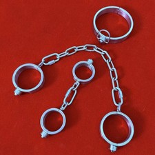 Edelstahl BDSM Handschellen