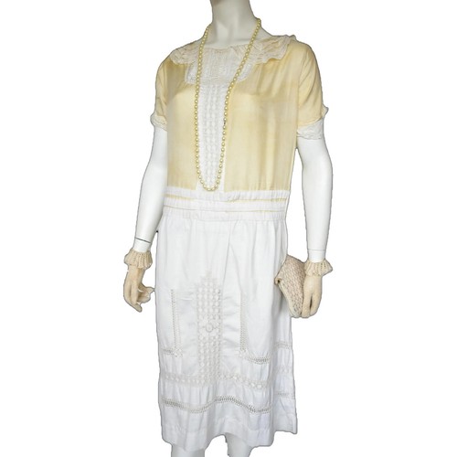 Antikes kleid flapper - kleid, 20er