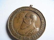 antik Bronze Medaille