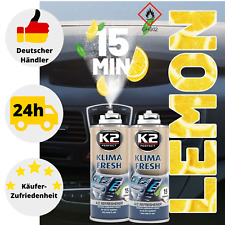 2x Klimaanlagenreiniger Klima Desinfektion Reiniger K2 Klima Fresh Lemon Klima