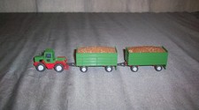 Wiking MB Truck + 2 Rübenanhänger Best.Nr. 26384 !