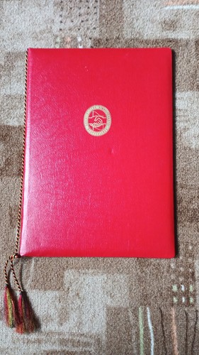 Urkundenmappe ddr sozial - urkundenmappe,