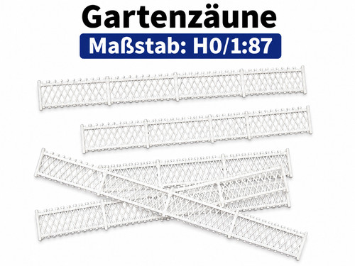 10x gartenzaun zaun - 10x, gartenzaun/zaun