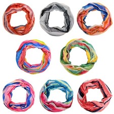 Rainbow Seide Loop Streifen