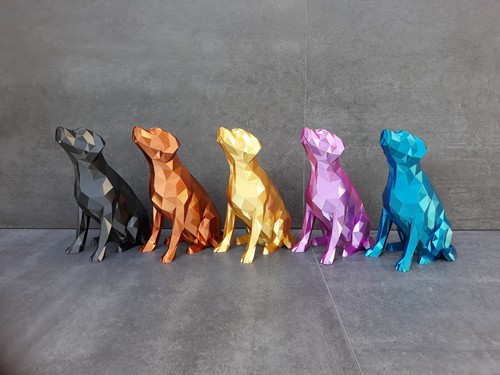Labrador designskulptur - labrador,