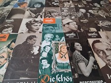 Progress Film-Programm - Konvolut 28 Faltblätter Filmprogramme von 1959-65