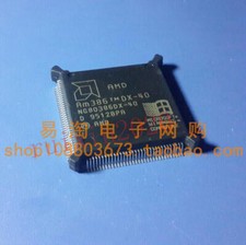 386 processor Am386DX-40 NG80386DX-40 QFP Mounted on Board #W7*