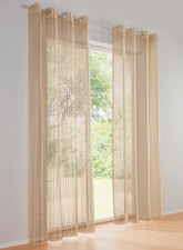 337885-2* heine home Dekostore Vorhang gold Ösen NEU Gr. 175 x 135 cm