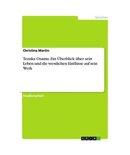 Tezuka osamu ein überblick - osamu.,