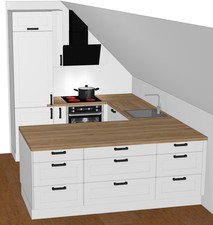 NEUE Nobilia Küche U-Form