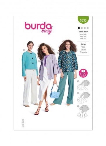 Burda papier schnittmuster - burda,