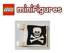 LEGO® Flagge Jolly Roger 2x2