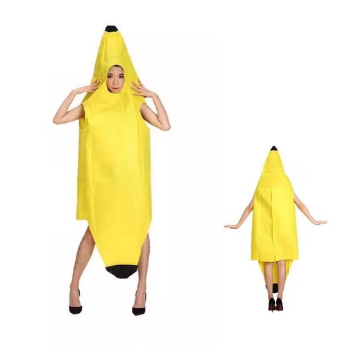 Lustiges bananenkostüm uni - lustiges, bananenkostüm,