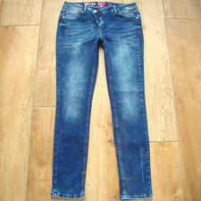 Street One York Slim Fit W31 L32 Damenjeans blau Stretch Denim Jeans 31/32