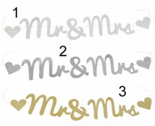 Girlande Hochzeit MR & MRS
