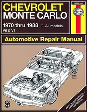 1970 - 1988 Chevrolet Monte