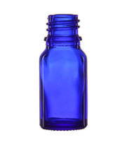50 x Braunglasflasche Blauglasflasche 10 ml DIN 18 - hier Blauglasflasche