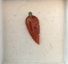 Anhänger Blatt,  echter