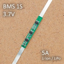 BMS 1S 5A 3.7V Akku Schutz