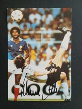 Klaus Fischer 🇩🇪 WM 1986  1. FC Köln Buchausschnitt 10x15  handsigniert 