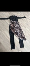Burkini Schwarz Leoprint Neu Gr. M Bikinimode