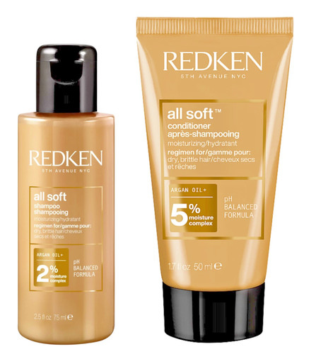 Redken all soft shampoo 75ml - redken,