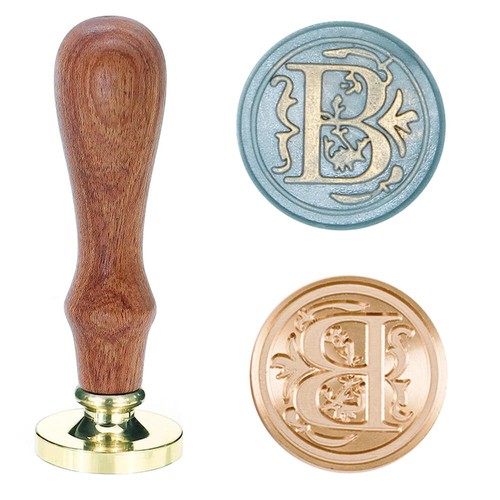Siegelstempel mit buchstaben - siegelstempel,