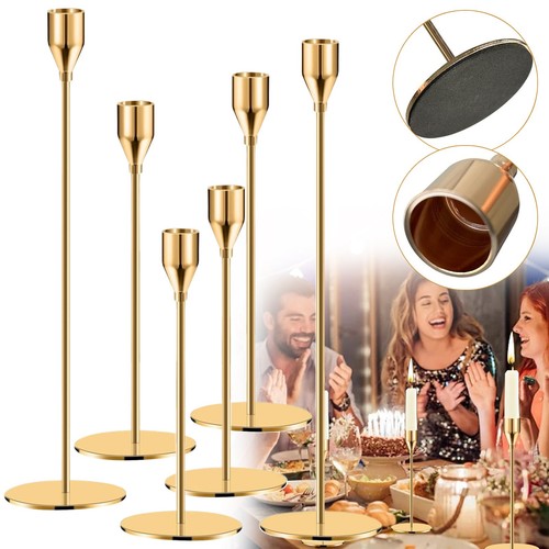 Kerzenständer 6er set kupfer - kerzenständer,