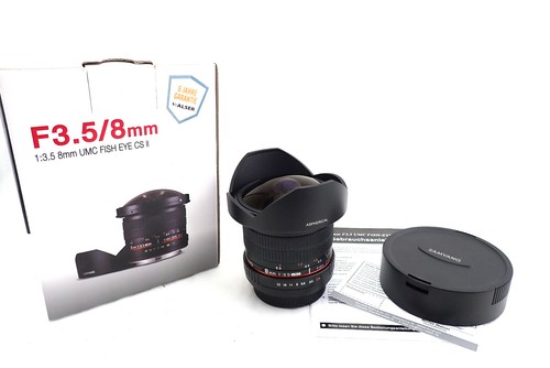 Samyang 8mm umc fisheye - samyang, f3.5