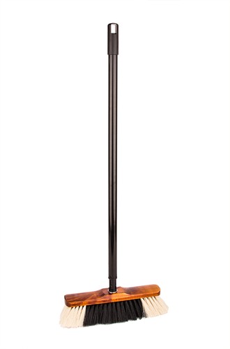 Zimmerbesen mit stiel - zimmerbesen, holz