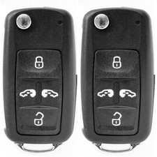 2x Klapp Schlüssel Gehäuse