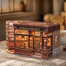 294pcs DIY Book Nook Kit LED